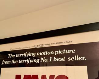 Original Jaws poster