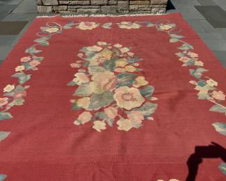 Flatweave rug 5'10" x 7'9"