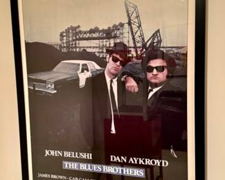 Original blues Brothers movie poster