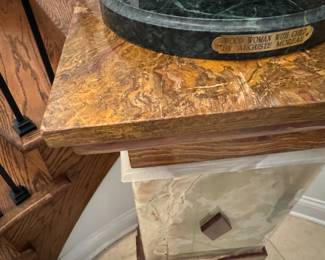 Onyx Pedestal  40.5"h x 14.5" square