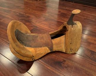 vintage pony saddle  10.5”h x 18” long x 11.5” w