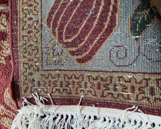 6' x 9' William Morris-style rug