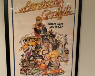 Original American Graffiti movie poster