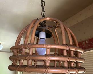 Boho lamp fixture 