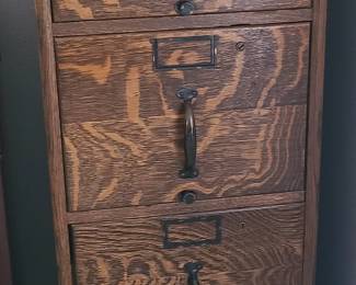 Antique Filing Cabinet