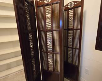 Rosewood Room Divider