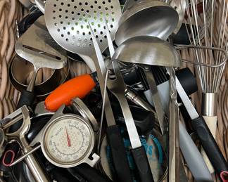 Lots of Kitchen Utensils 