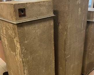 Poured Concrete Pedestals, sold individually 