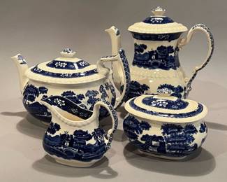 Vintage Copeland "Tower" Coffee and Tea Set