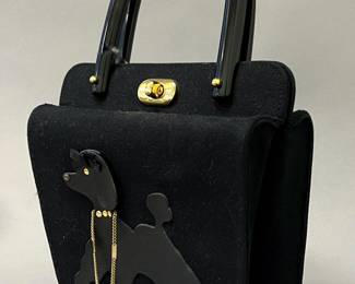 Vintage Lulu Guinness Poodle Handbag