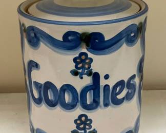 M. A. Hadley "Goodies" Cookie/Treats Jar