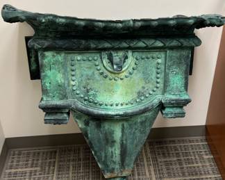 Architectural Salvage Copper Scupper