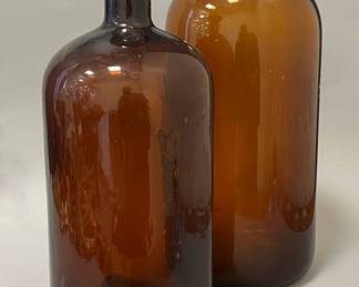 Large Apothecary Bottles 
