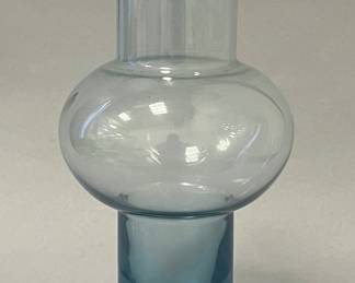 Mid Century Modern Bo Borgström for Aseda Glasbruk Glass Vase 