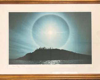 Peter Ralston “Sun Dog” Iris Photo Print, Signed and Numbered