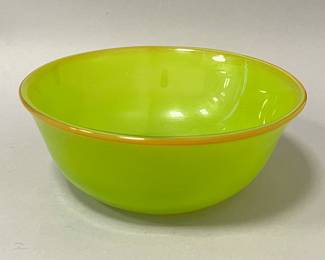 Studio Hand Blown Glass Bowl