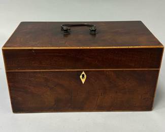 Antique English Tea Caddy