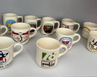 Vintage Boy Scout mugs