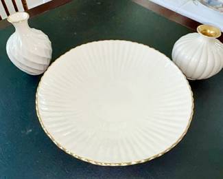 Lenox Bowl and vases