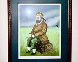 "Scotch on the Rock" print