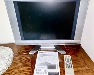 Sylvania LCD TV/DVD w/ remote