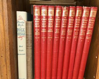 9 volume set "The Scribner Radio Music Library" books, Vintage music books