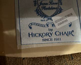 PAIR OF HICKORY CHAIR QUEEN ANN UPHOLSTERED CHAIRS-EXTRA COMFY!