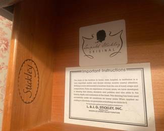 PAIR OF L&JG STICKLEY NIGHT STANDS