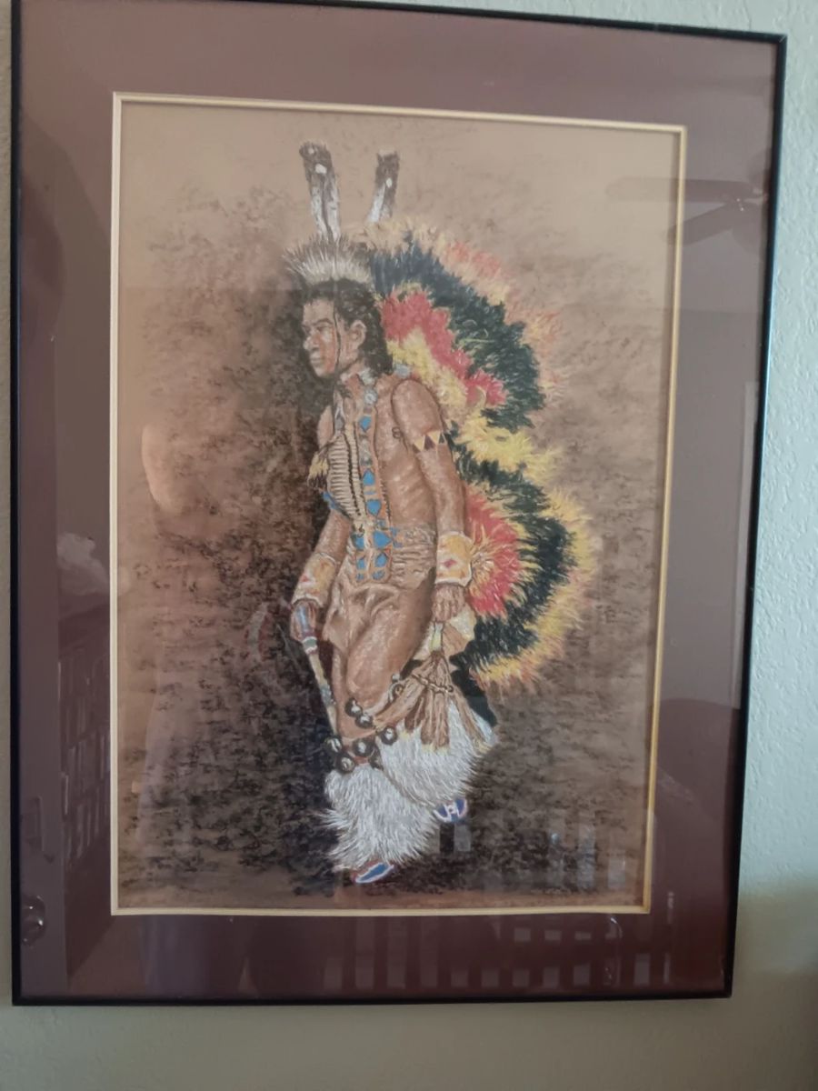 Pastel Indian Dancer