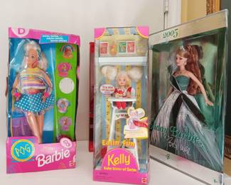 Collection of Barbies