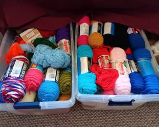 Large selection of Yarns
