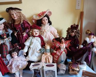 PORCELAIN Dolls and Angels