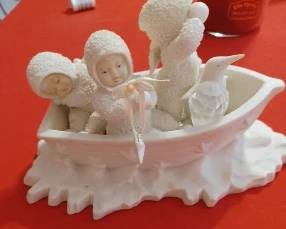 Large Snowbaby Figure. Retired