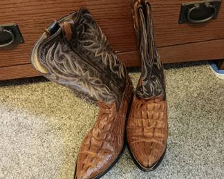 Alligator Western Boots