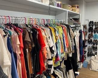 Walk in closet larger than my first apartment.