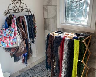 Loads of $5 scarves and belts!