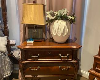 Numerous bed stands and side tables.