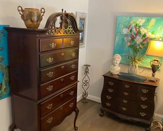 Spotless Queen Anne furniture.