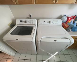 Maytag washer and dryer