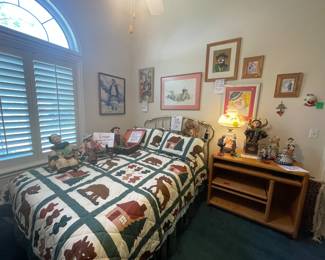 Bedroom furniture and clown collection