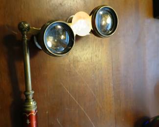 Late 1800s Paris opera glasses.  $160.