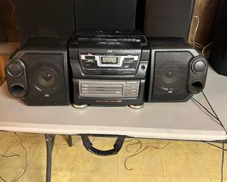 Jvc sound system vintage electronic
