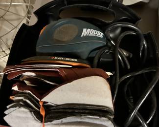 mouse sander and polisher black and decker