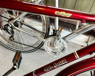 brittany free spirit bike, apart of set