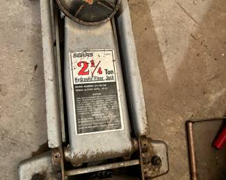 sears hydrolic floor jack