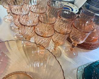 Pink Depression glasses