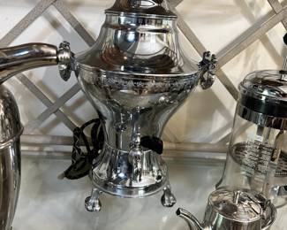 Stainless steel peruclator coffer vintage