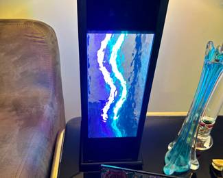 led lamp with lights