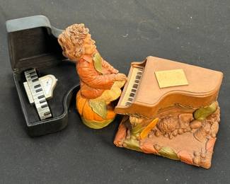 Rock N Time Quartz Piano Watch With Piano Case And Tom Clark Beethoven And Allegretto With COA From Cairn Studio
