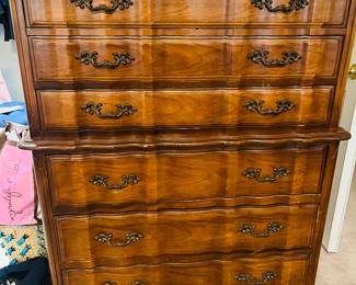 French provincial chest of drawers
